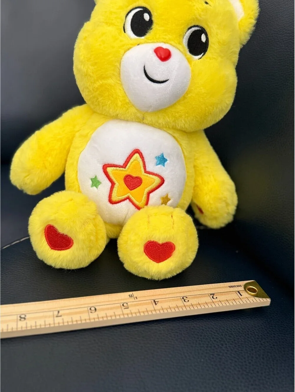 Care Bears Superstar Bear Yellow Plush 10